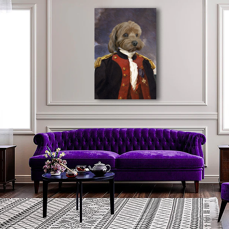 The Renaissance General - Custom Pet Portrait