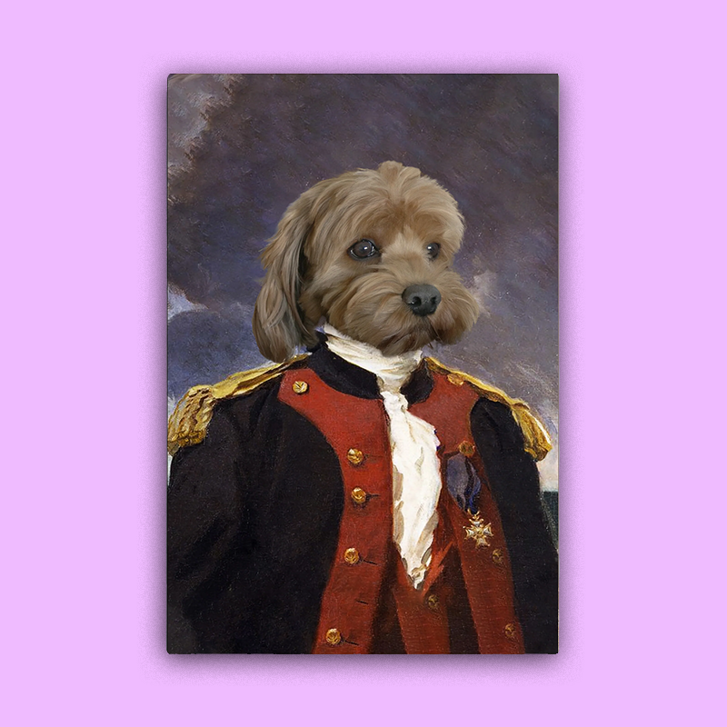 The Renaissance General - Custom Pet Portrait
