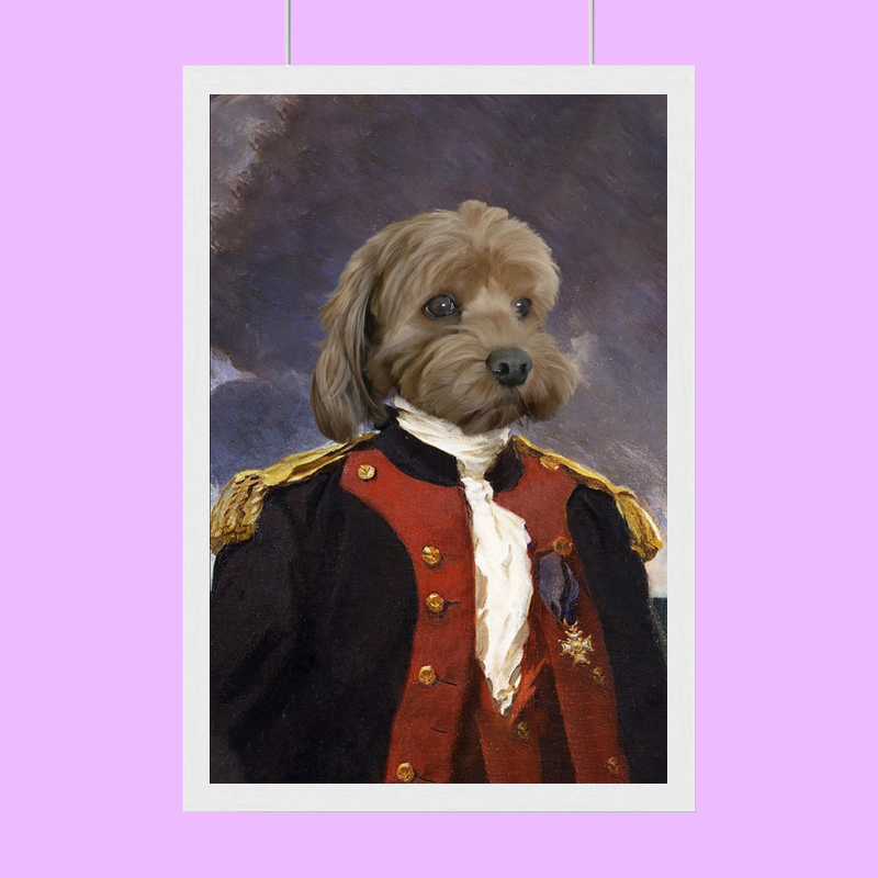 The Renaissance General - Custom Pet Portrait